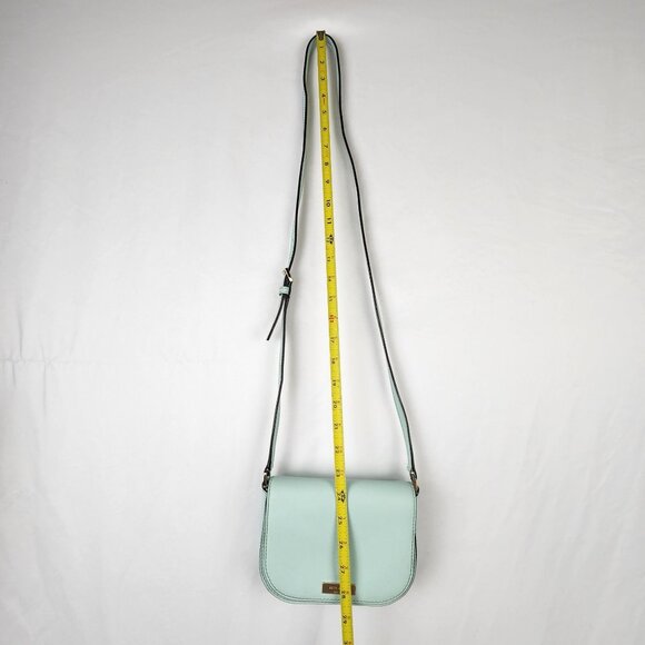 Kate Spade Carsen Newbury Lane Crossbody Leather Handbag WKRU3817 Grace Blue - Picture 4 of 13